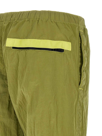 Bicolor Polyamide Joggers (Workout Pants)