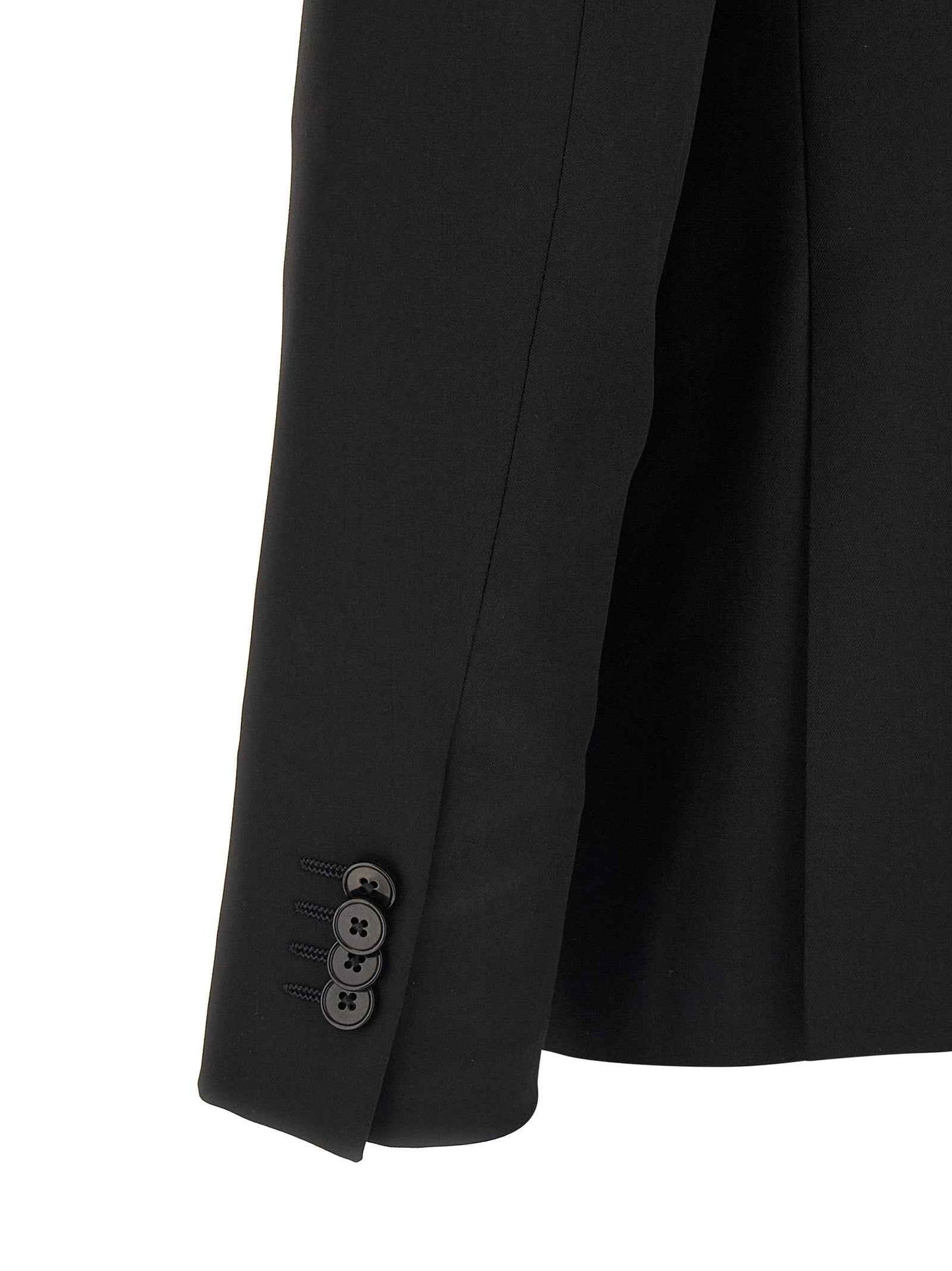 Black Wool Blazer