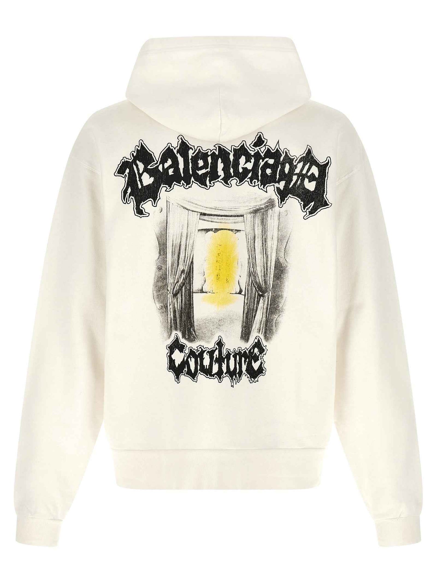 White Cotton Sweatshirt