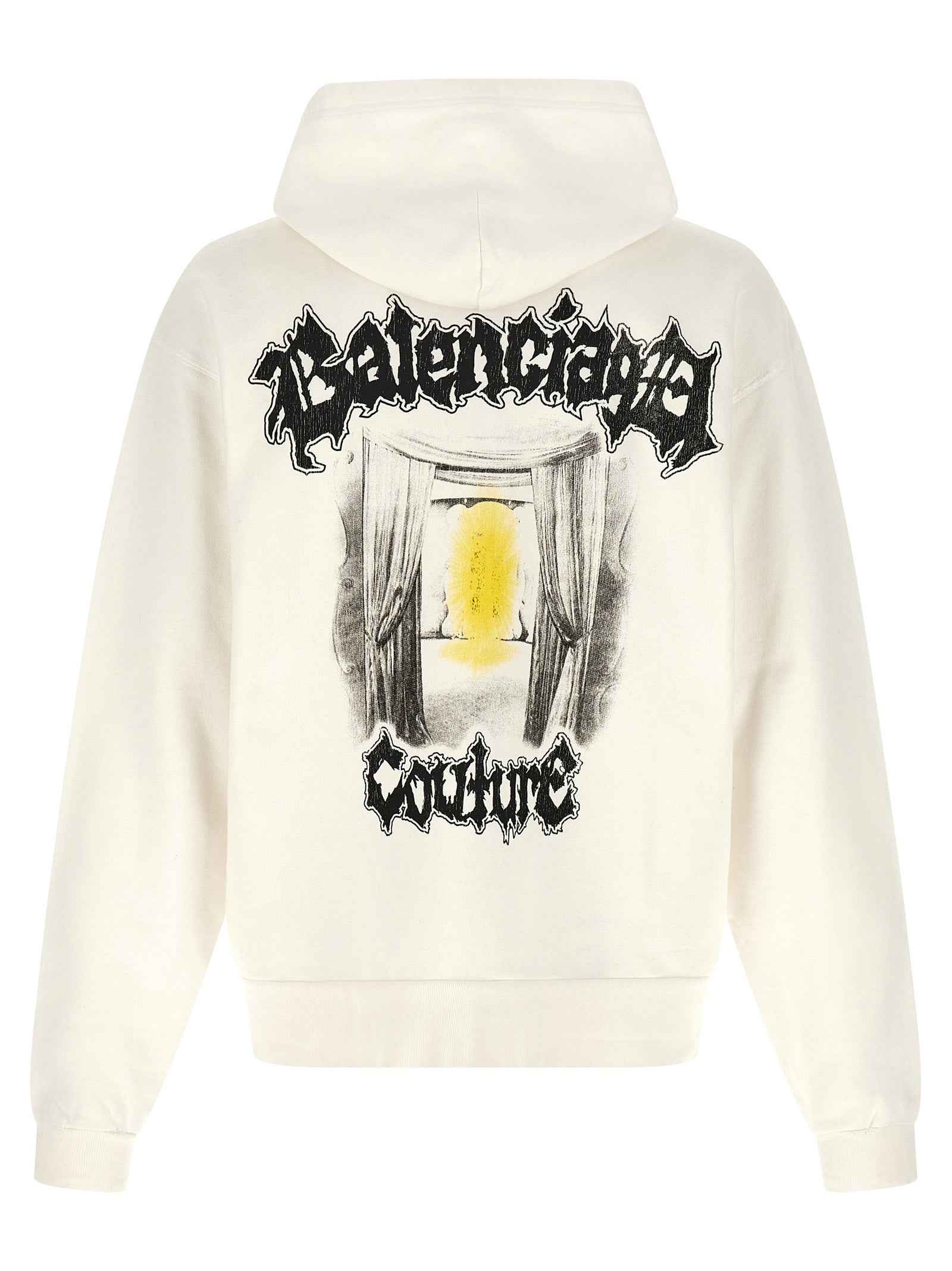 White Cotton Sweatshirt