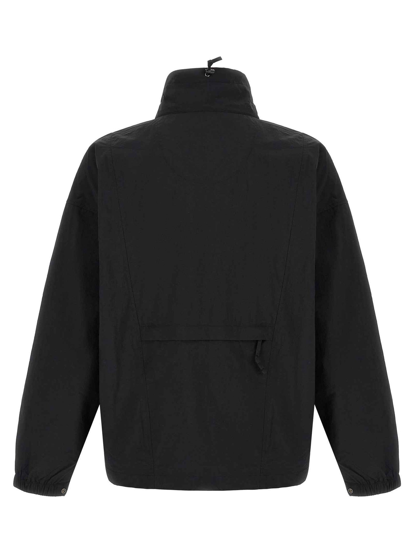 Black Nylon Shell Jacket