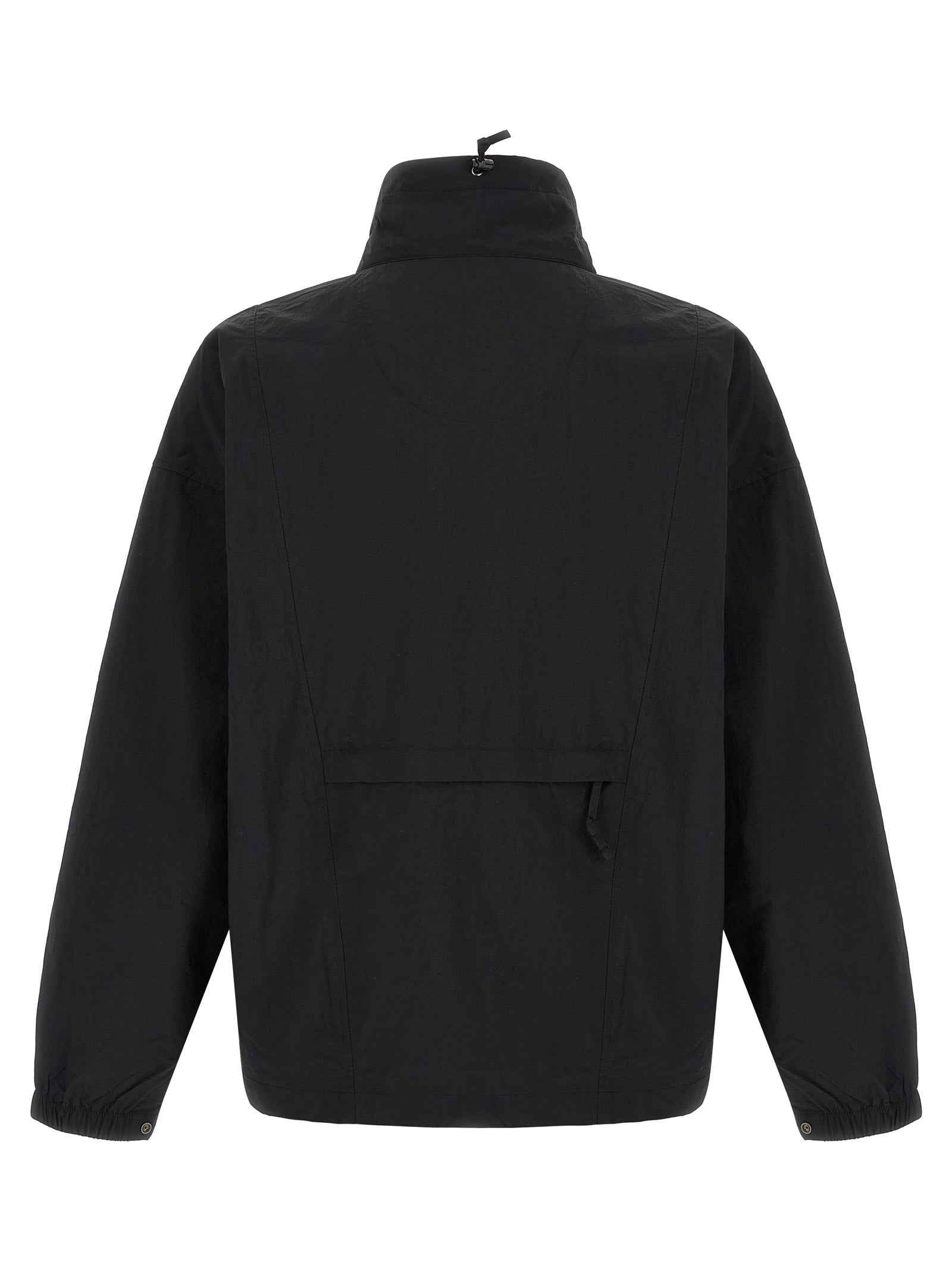 Black Nylon Shell Jacket