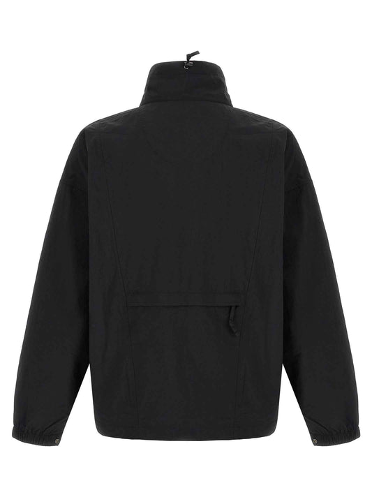 Black Nylon Shell Jacket