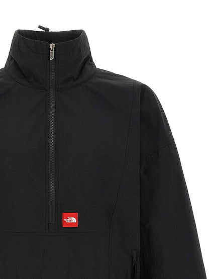 Black Nylon Shell Jacket