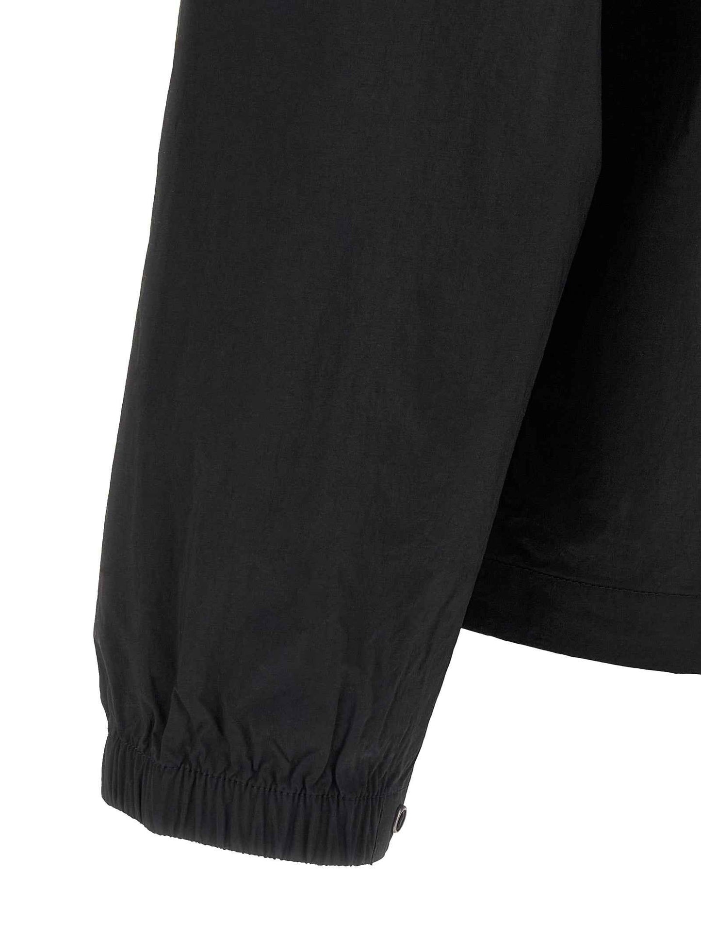 Black Nylon Shell Jacket