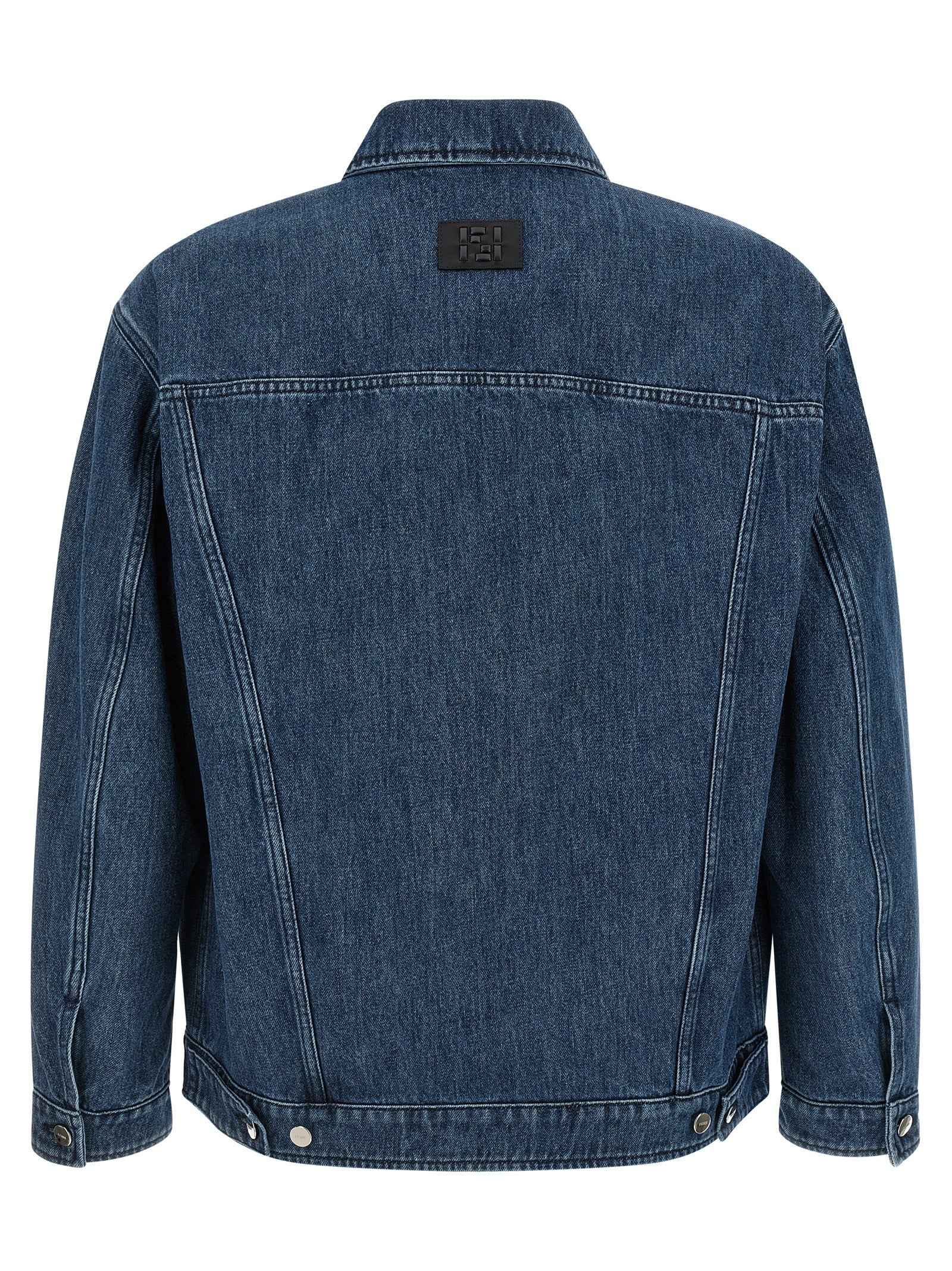 Blue Cotton Denim Jacket