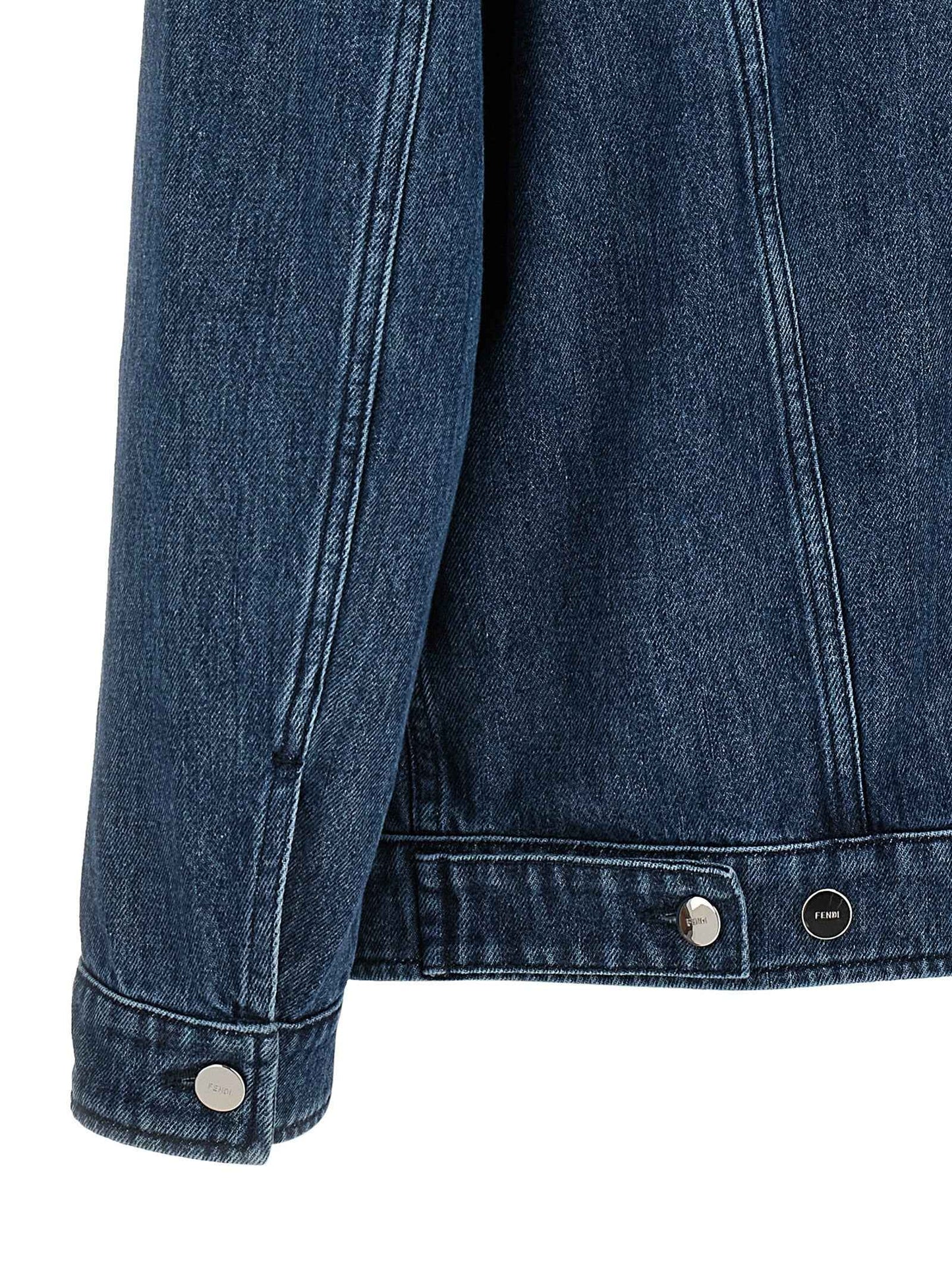 Blue Cotton Denim Jacket