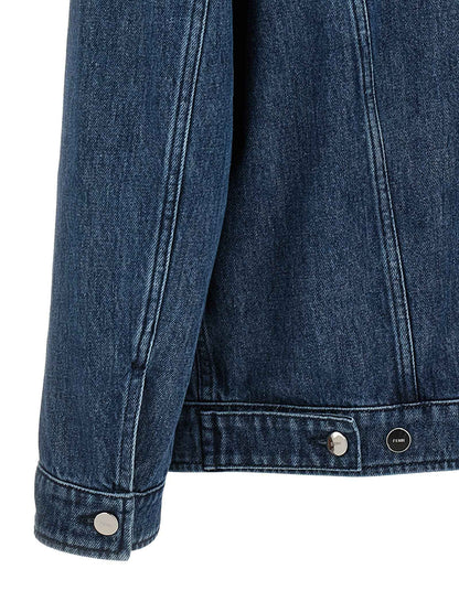 Blue Cotton Denim Jacket