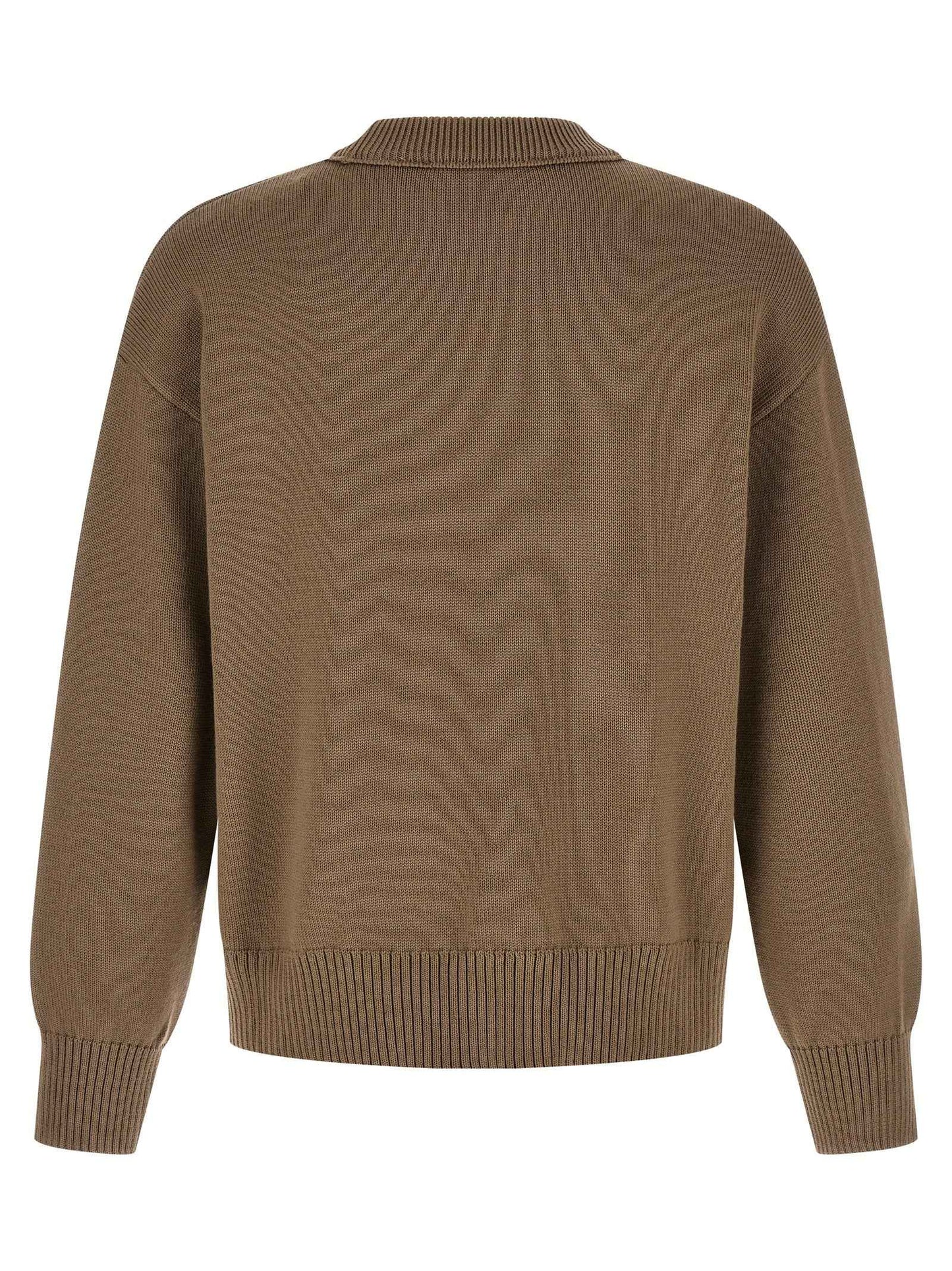 Beige Wool Cardigan