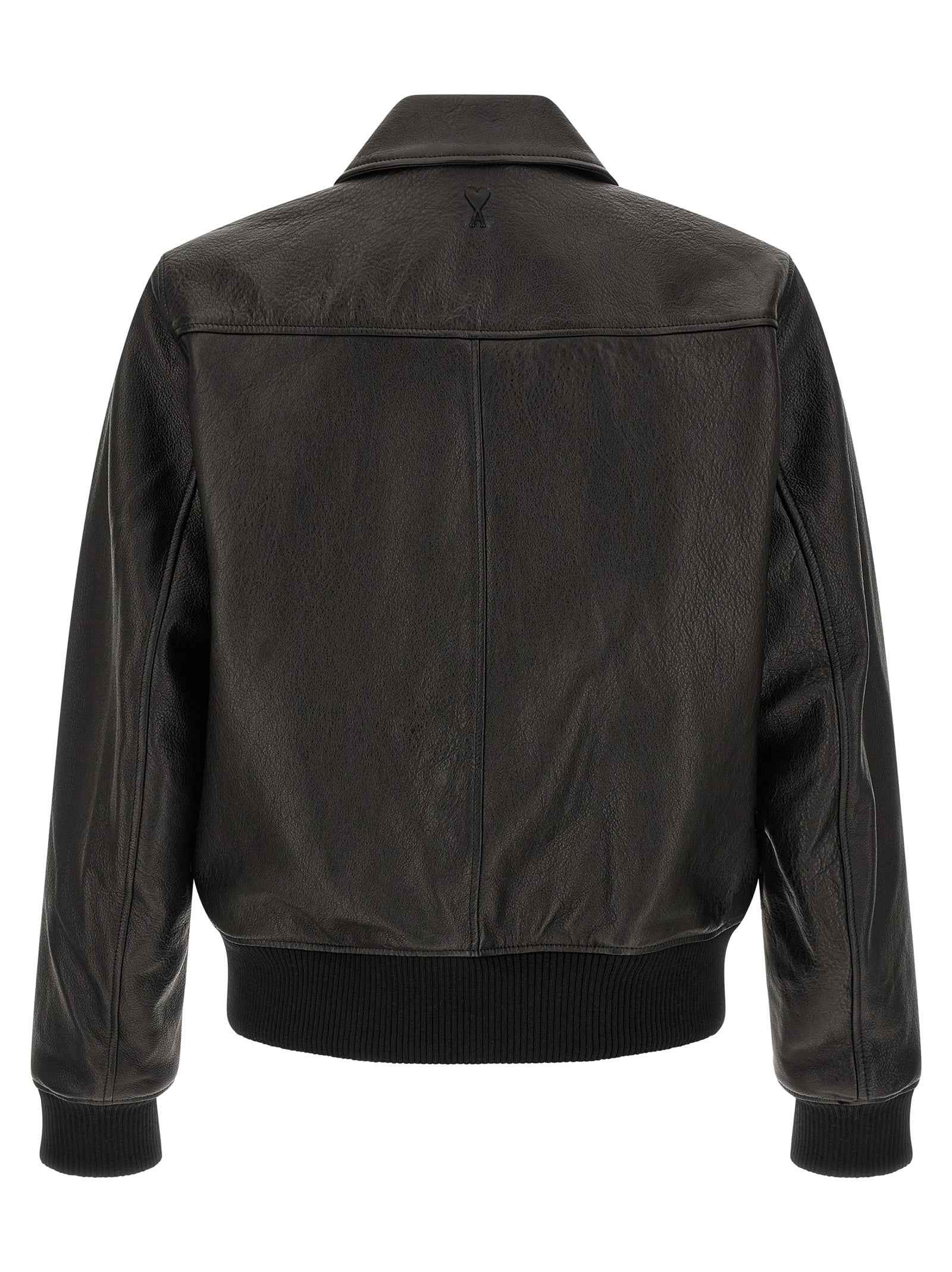 Black Lamb Leather Leather Jacket
