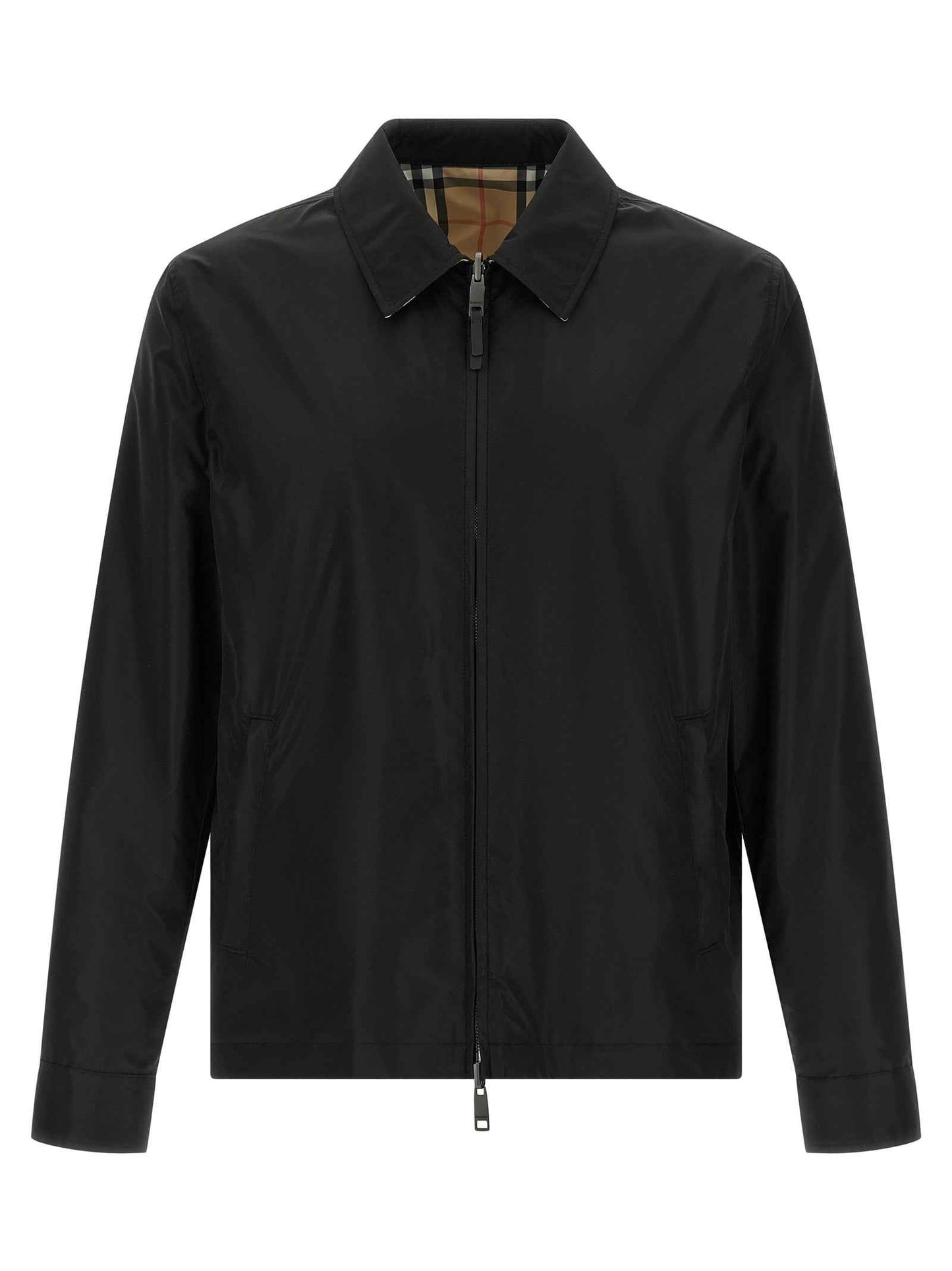 Black Polyamide Shell Jacket