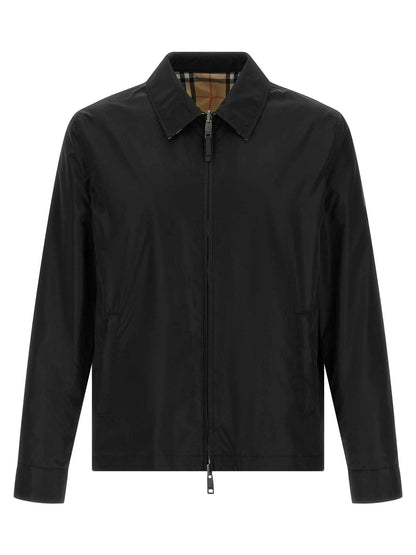 Black Polyamide Shell Jacket