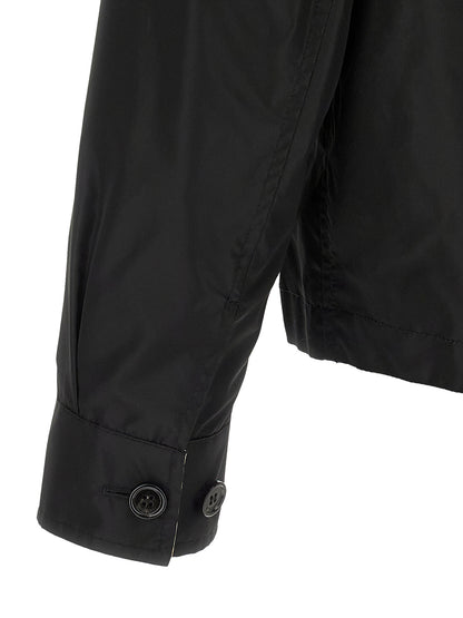 Black Polyamide Shell Jacket