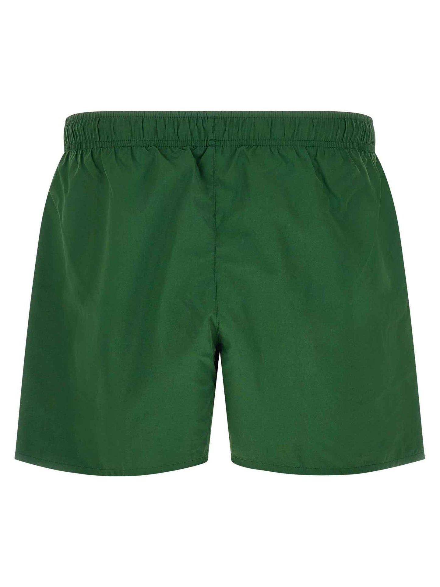 Bicolor Polyester Swim Shorts