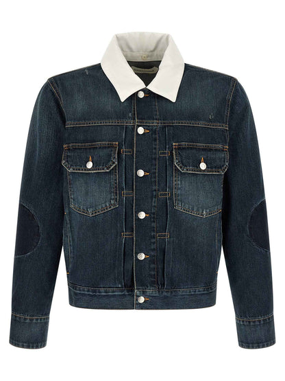 Blue Cotton Denim Jacket