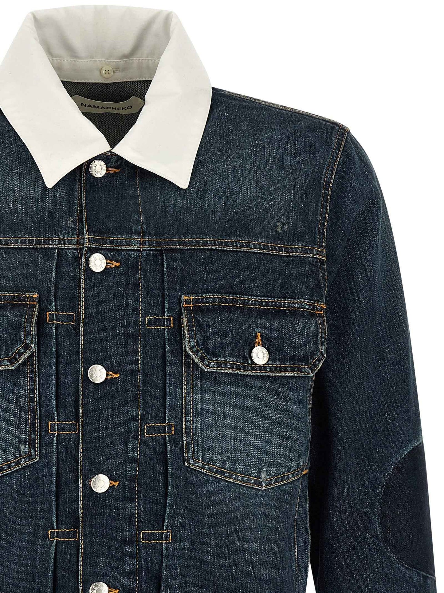 Blue Cotton Denim Jacket