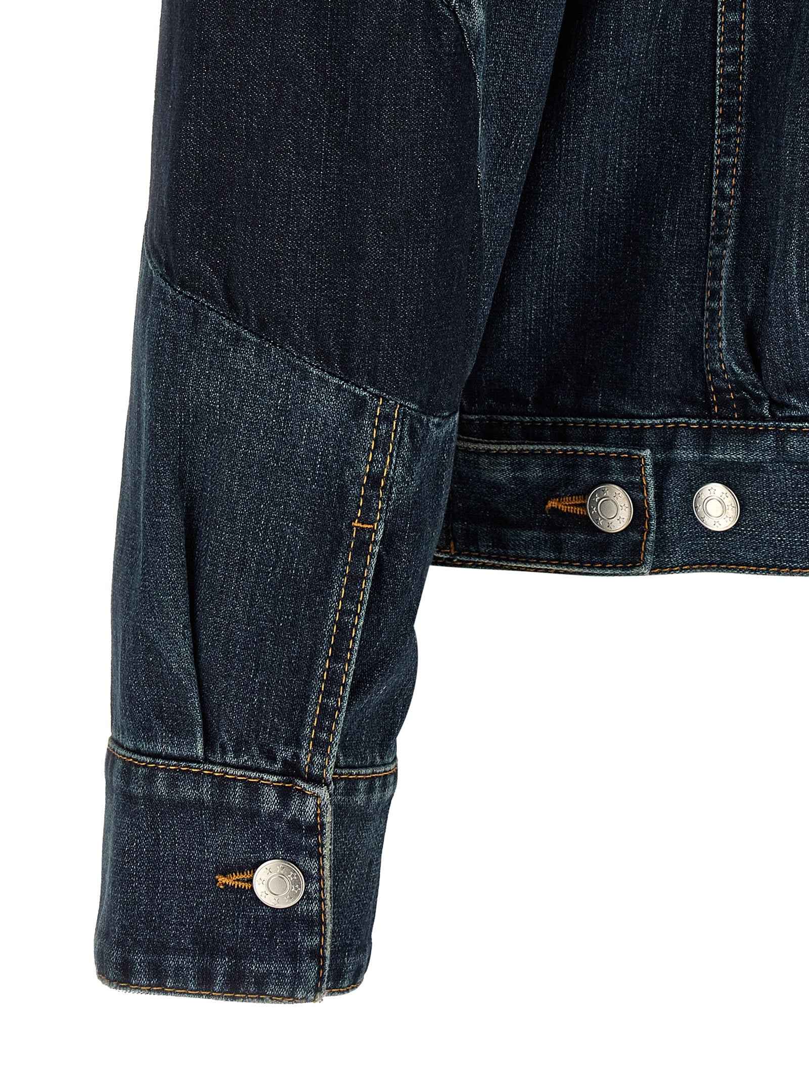 Blue Cotton Denim Jacket