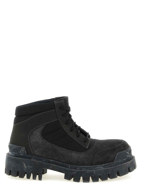 Brown Calfskin Ankle Boots
