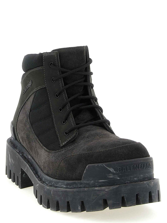 Brown Calfskin Ankle Boots