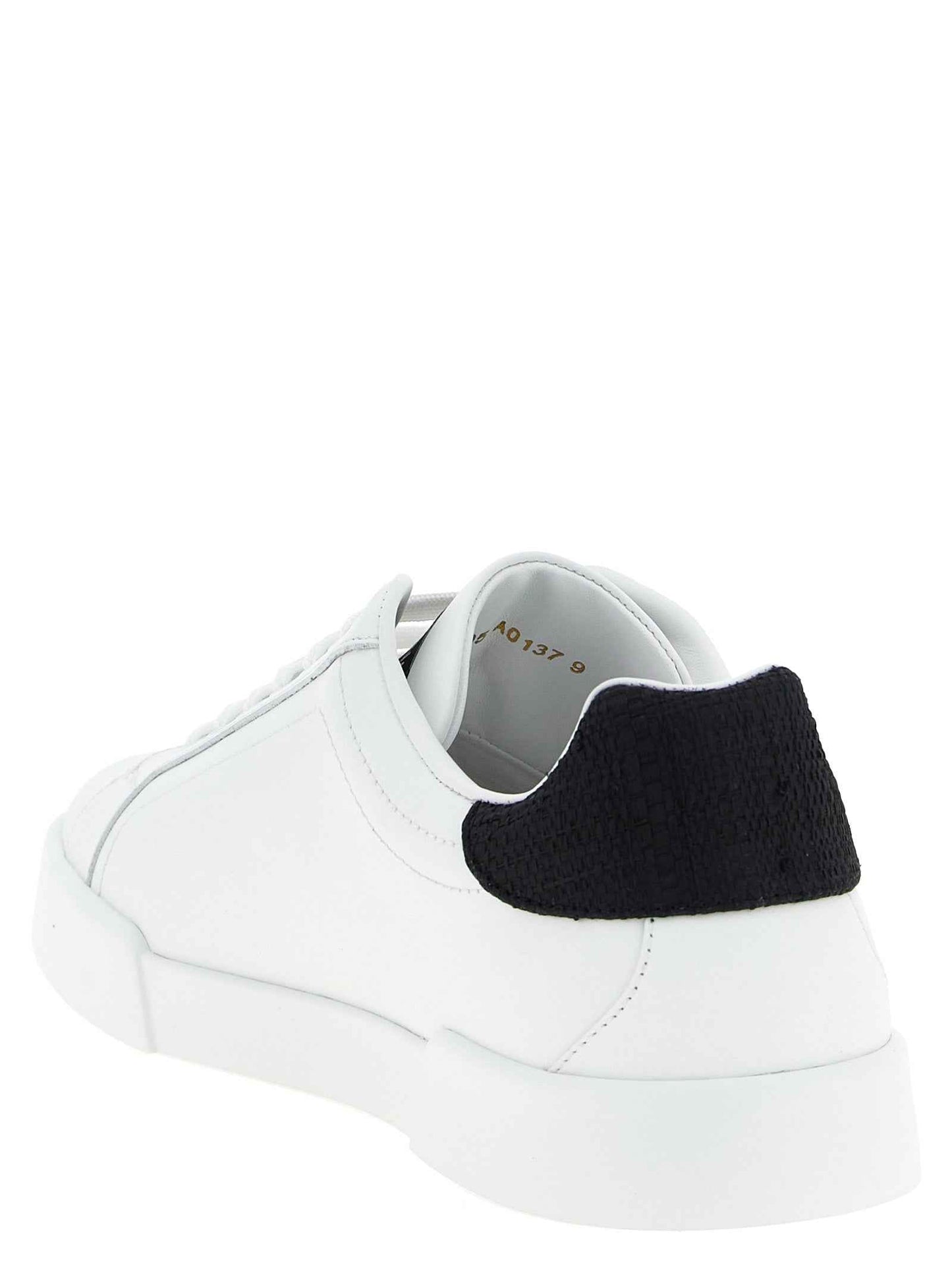 Bicolor Calfskin Low Top Sneakers