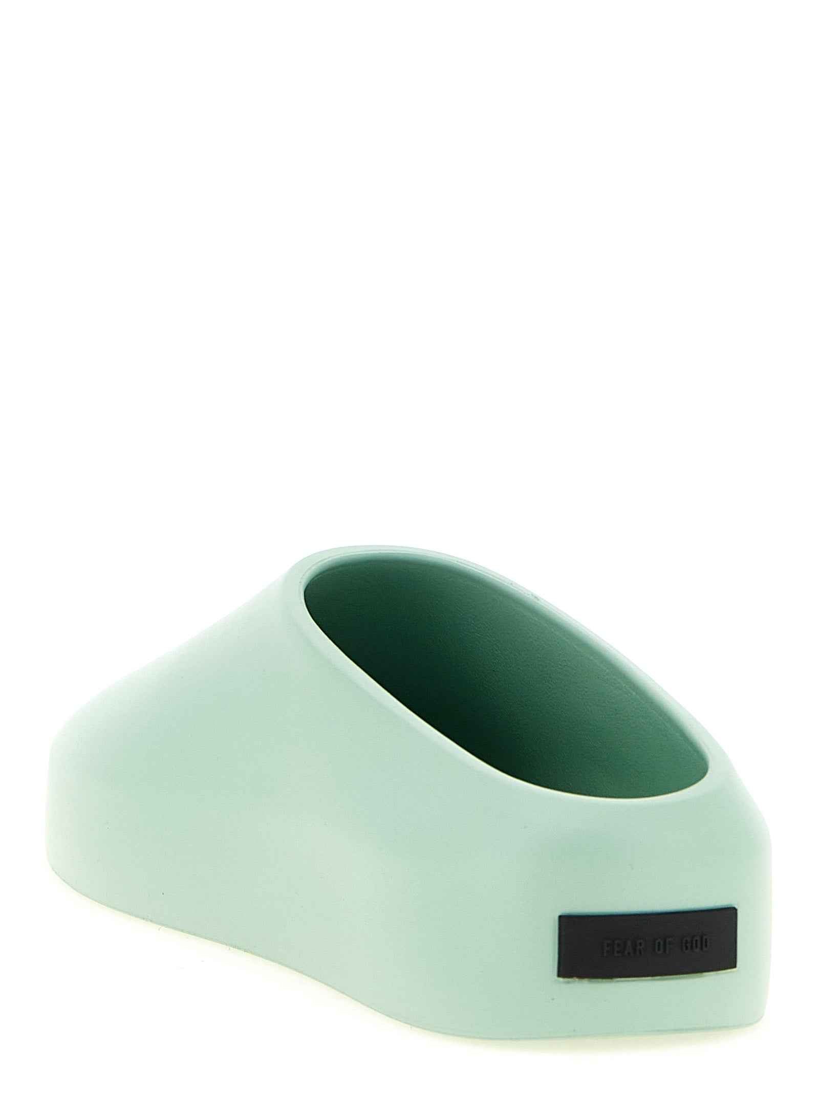 Bicolor Acetate Clogs