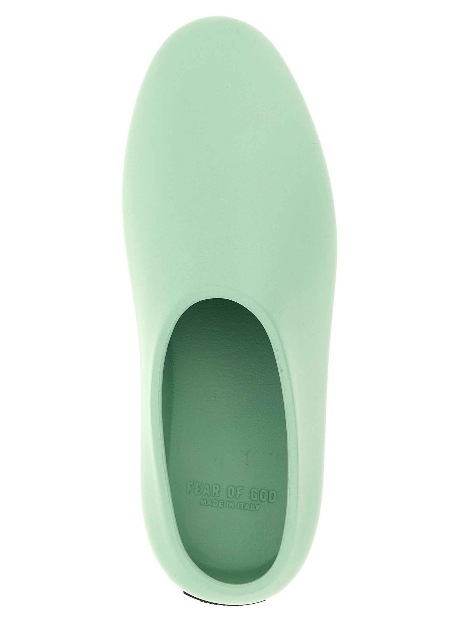 Bicolor Acetate Clogs