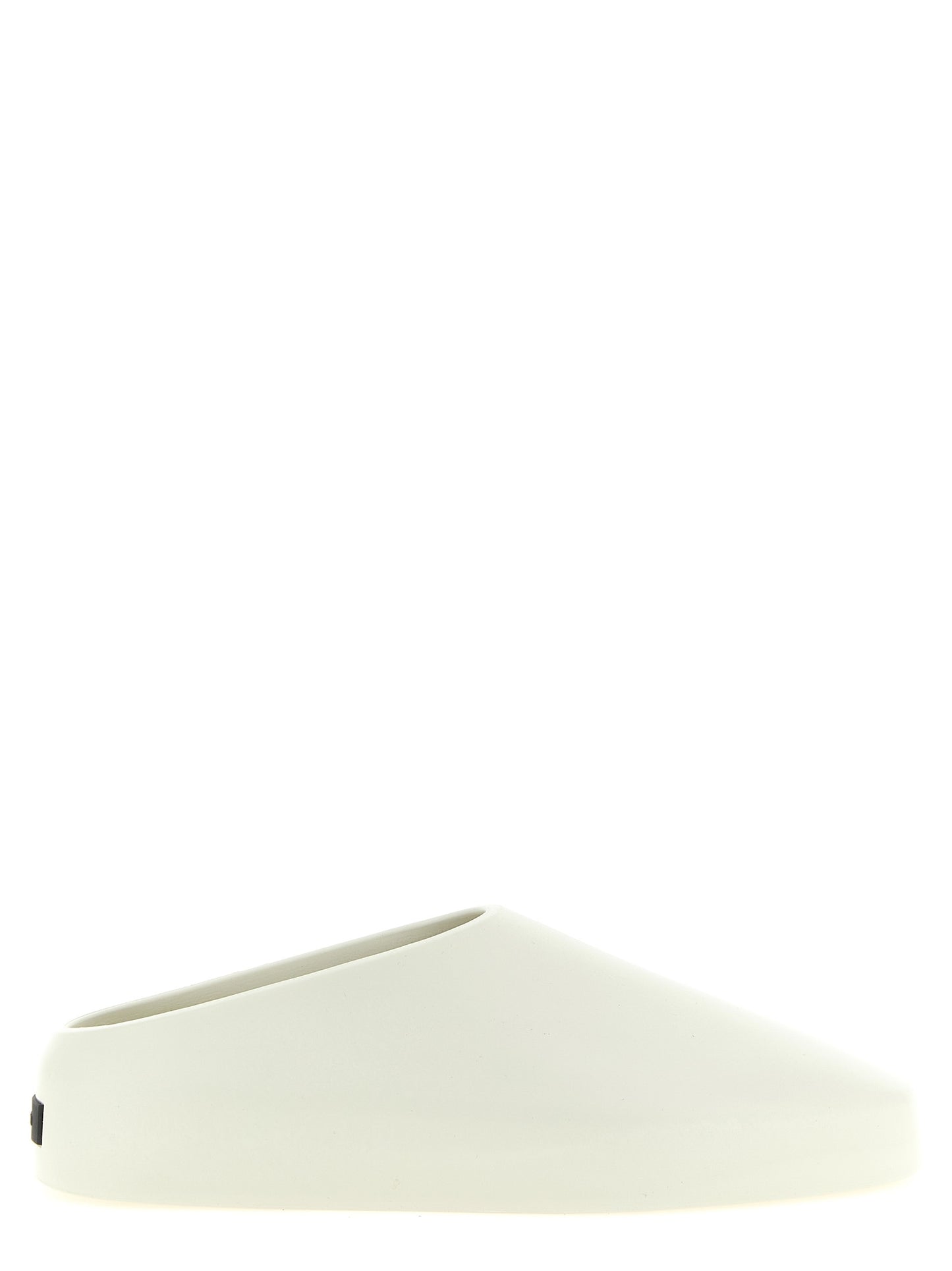 Beige Acetate Clogs