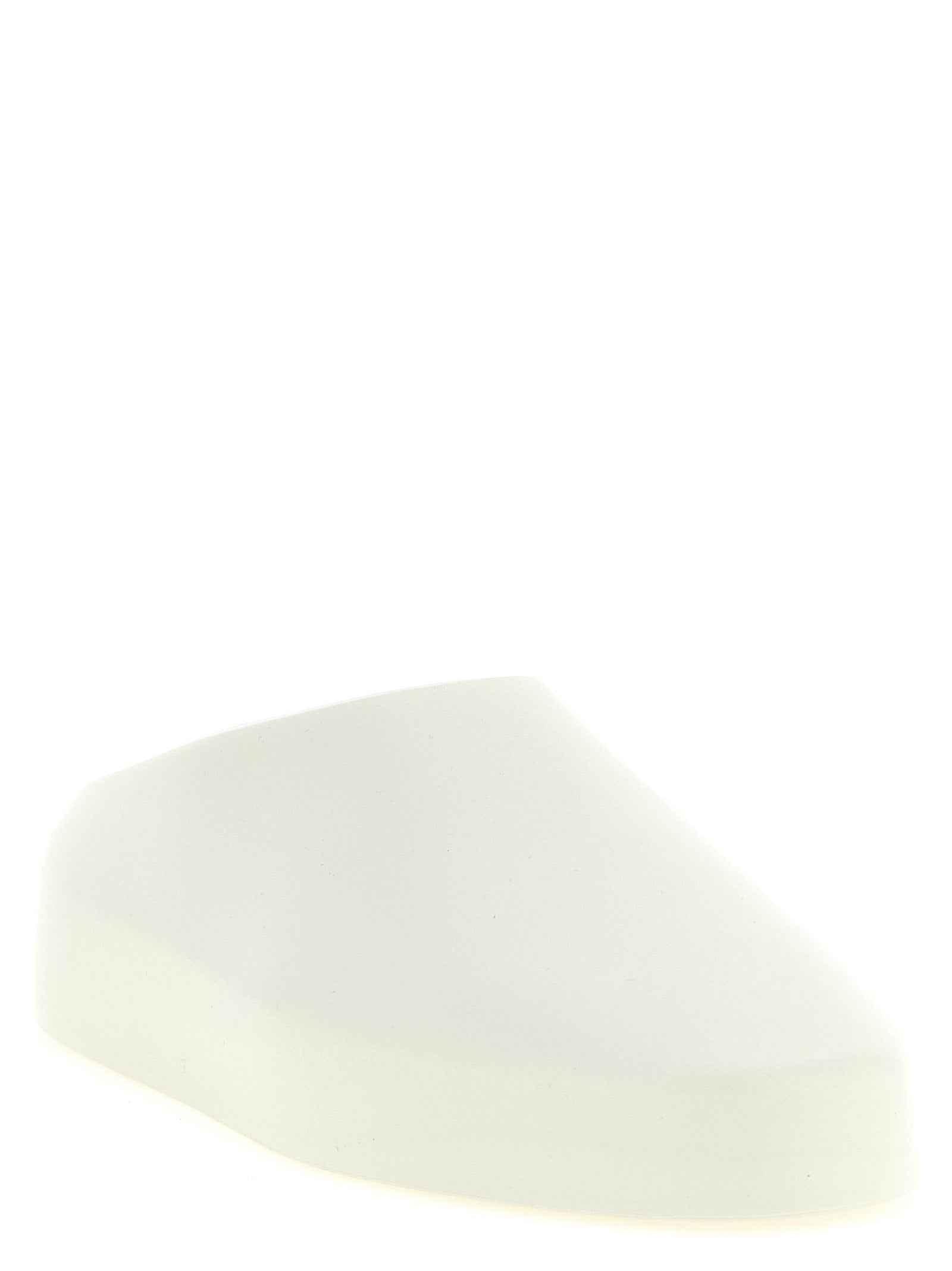 Beige Acetate Clogs