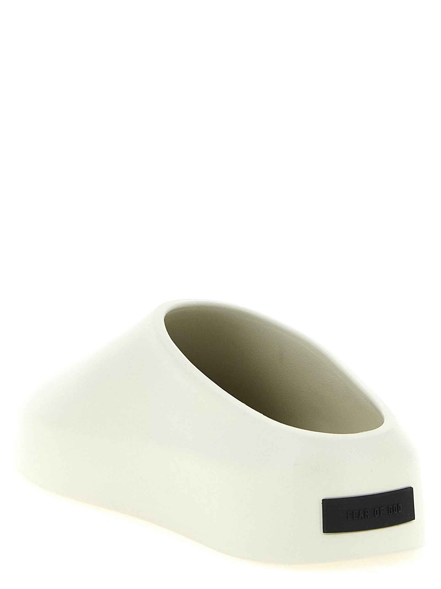 Beige Acetate Clogs