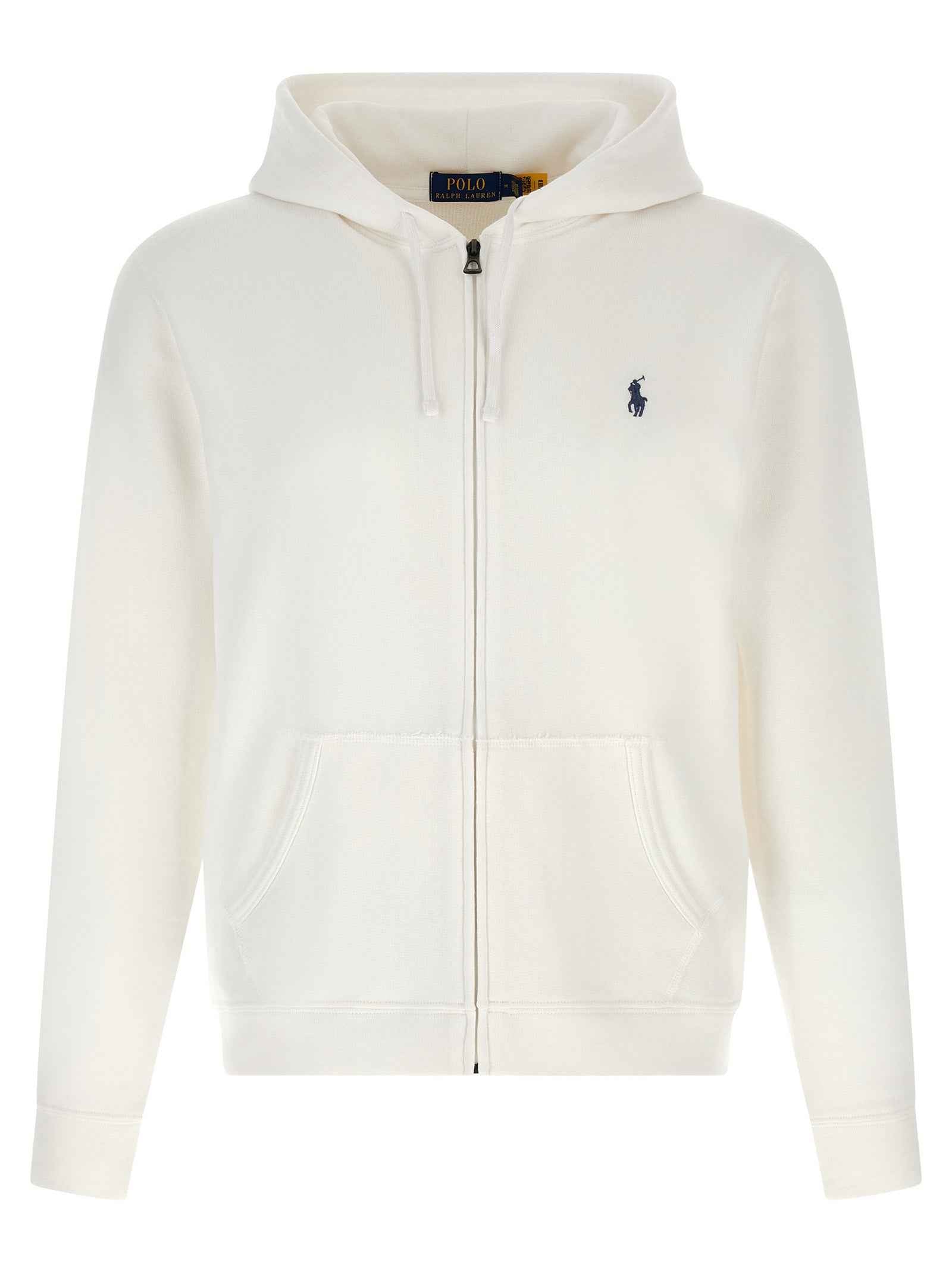 White Cotton Sweatshirt