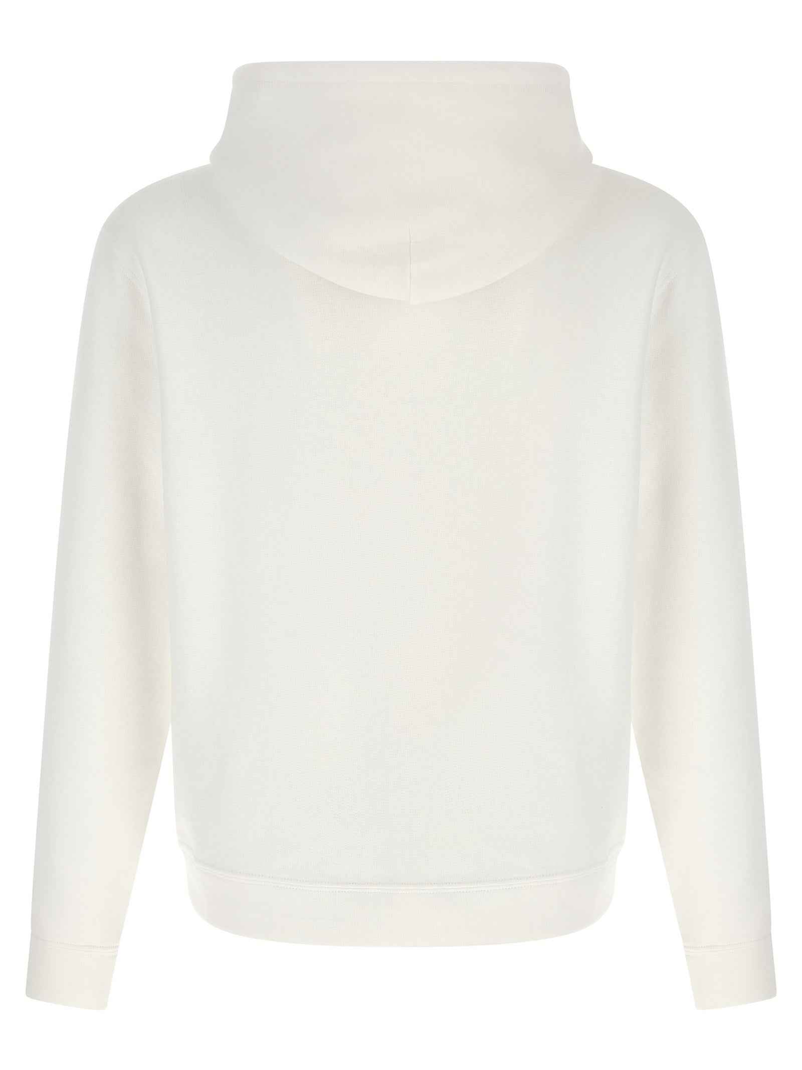 White Cotton Sweatshirt