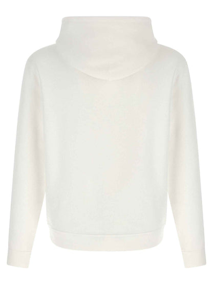 White Cotton Sweatshirt