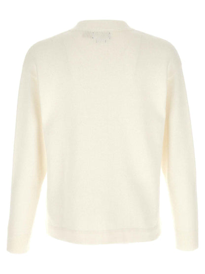 Bicolor Cotton Cardigan