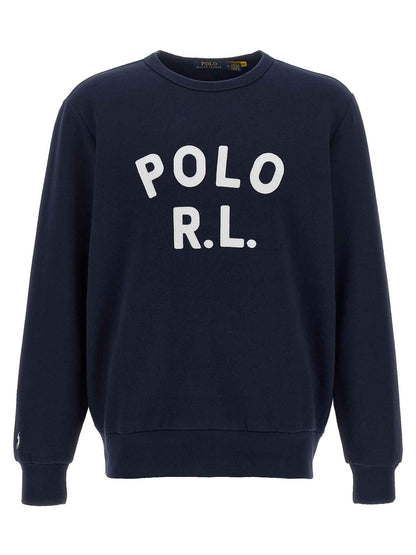Blue Cotton Sweatshirt