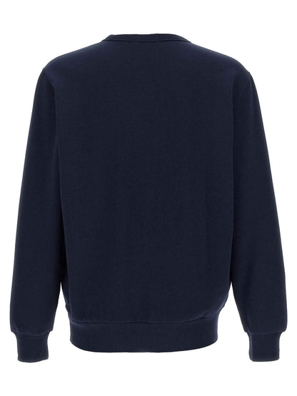 Blue Cotton Sweatshirt