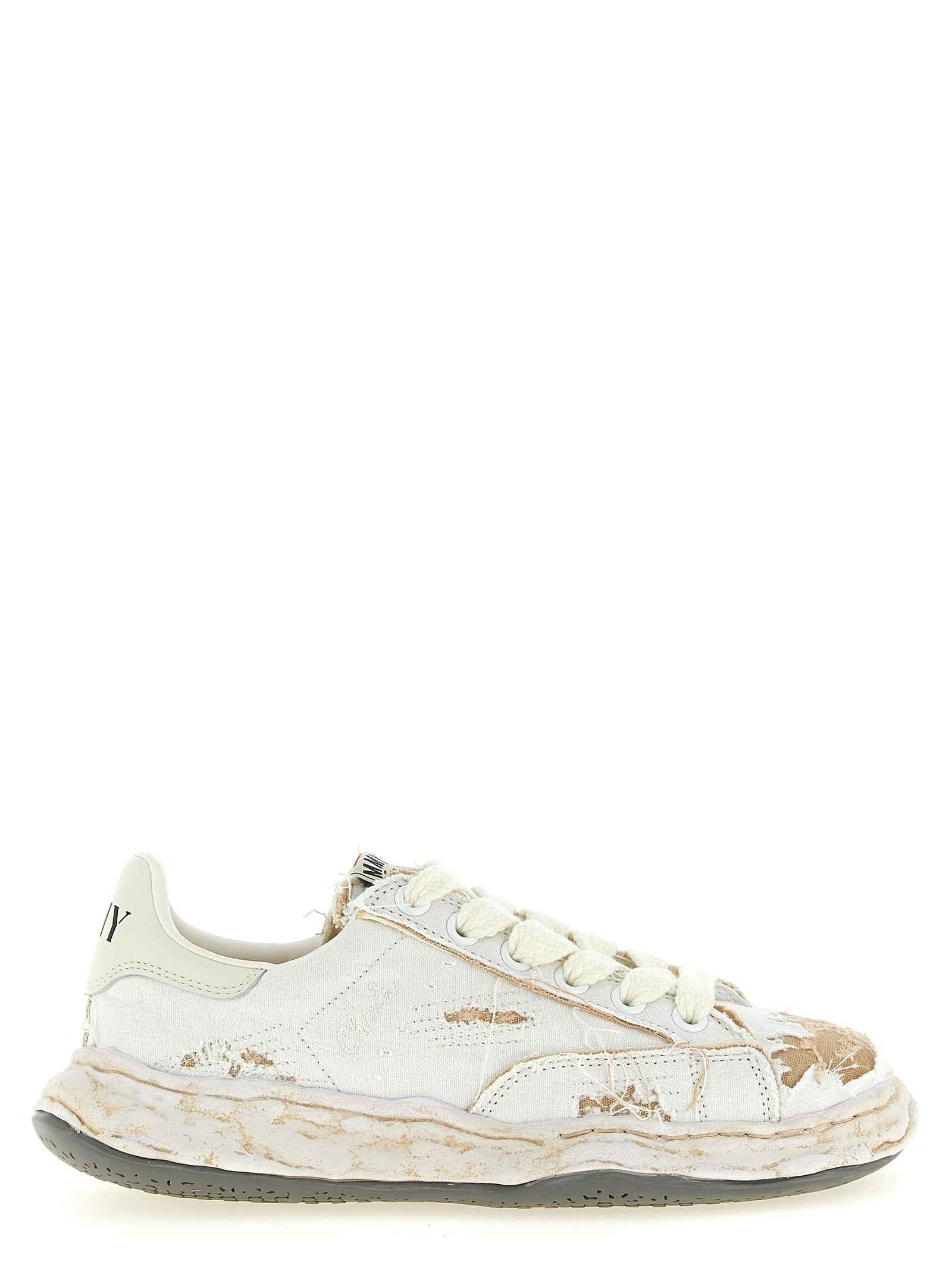 White Cotton Sneakers