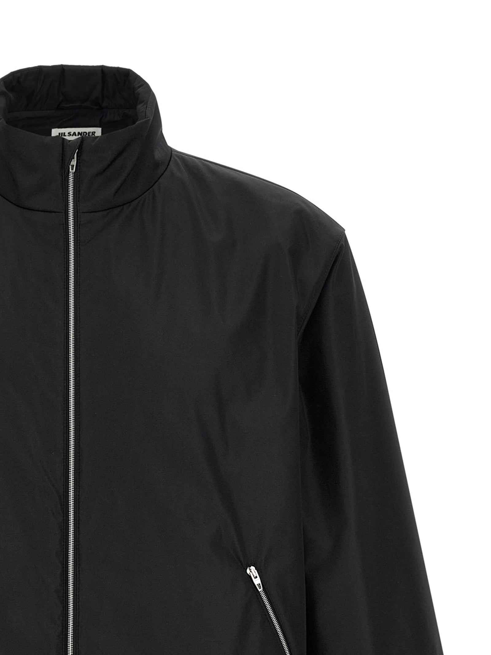 Black Polyester Jacket