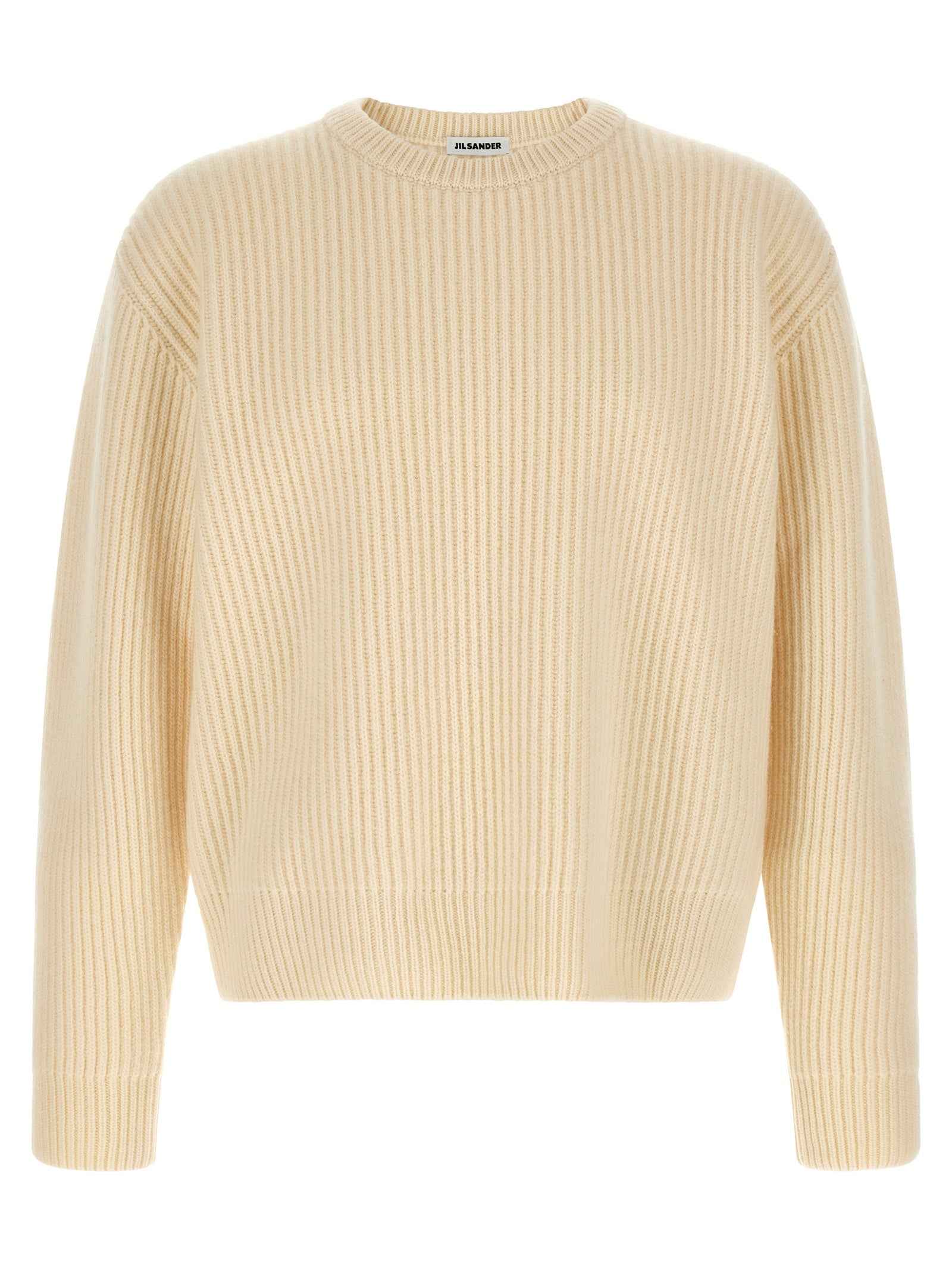 White Wool Cardigan