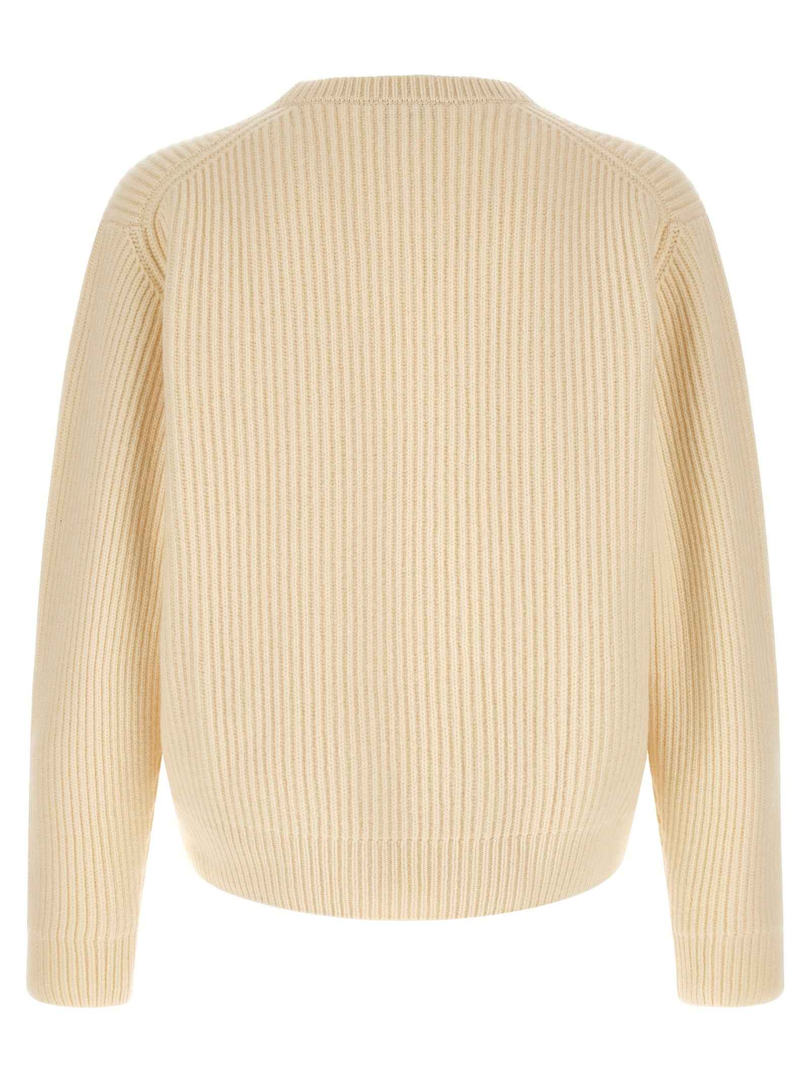 White Wool Cardigan