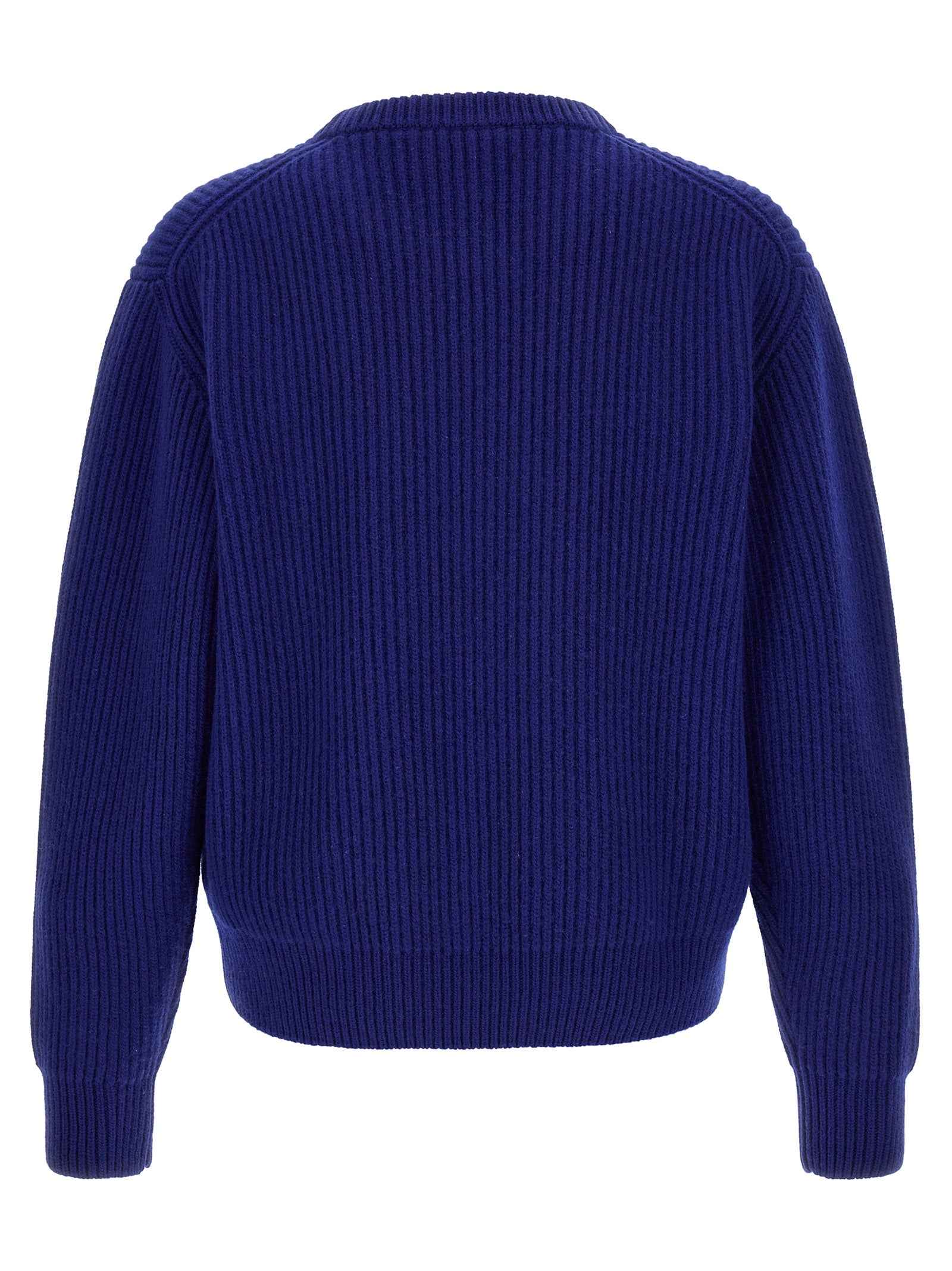 Blue Wool Cardigan
