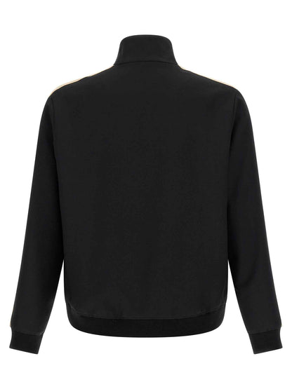 Black Polyester Sweatshirt
