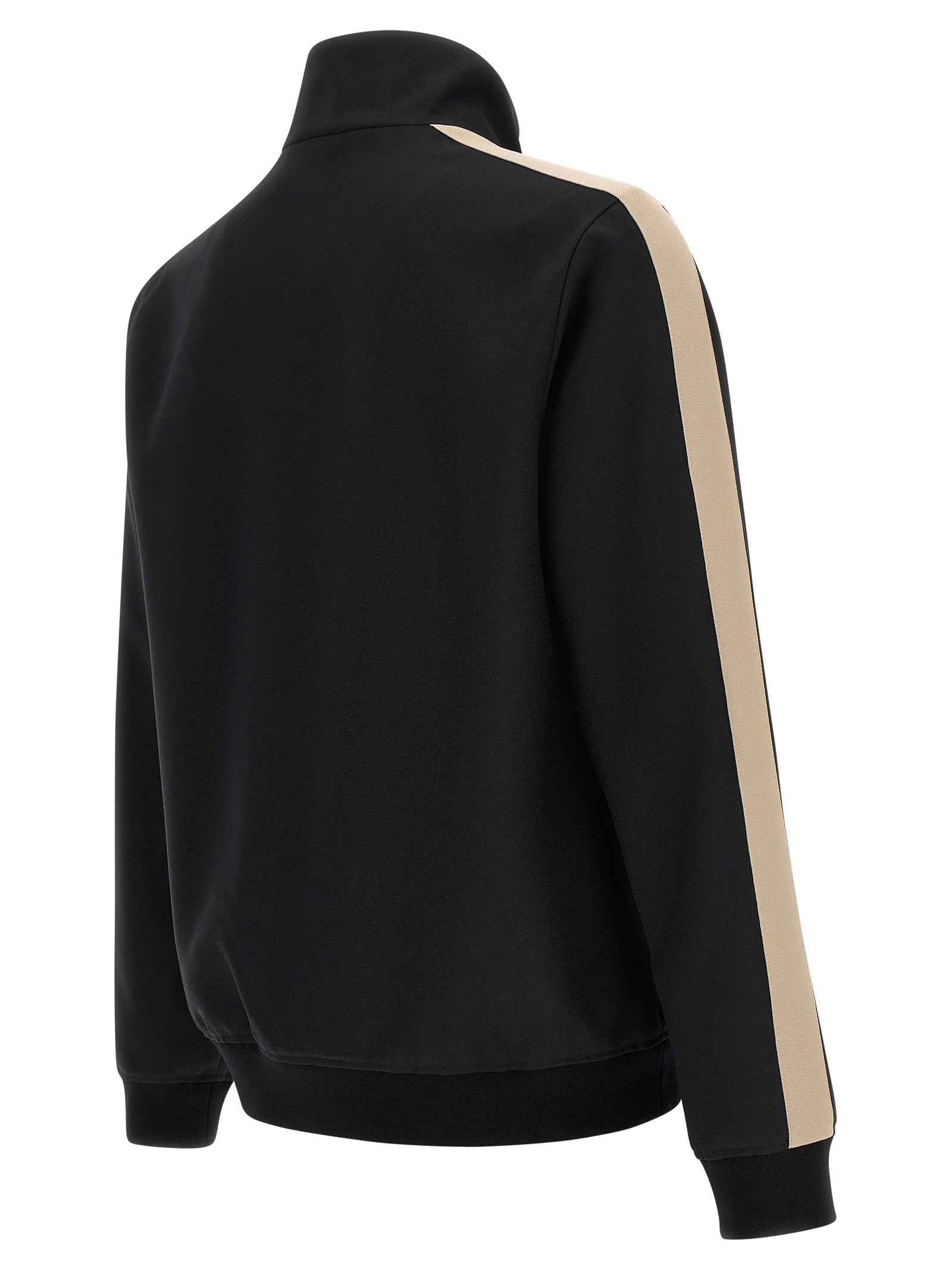 Black Polyester Sweatshirt
