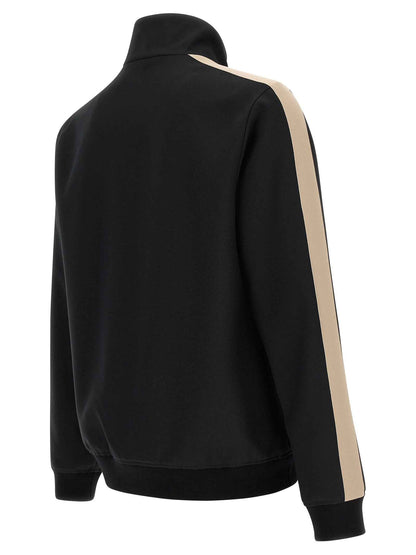 Black Polyester Sweatshirt