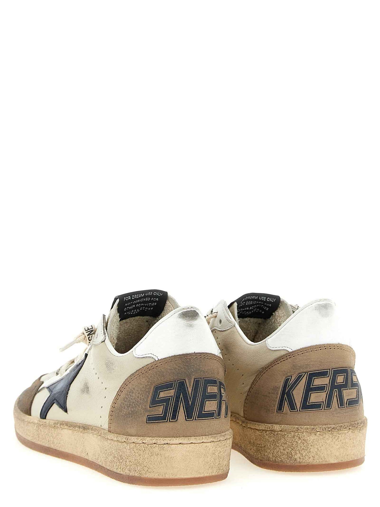 Multicolor Leather Low Top Sneakers