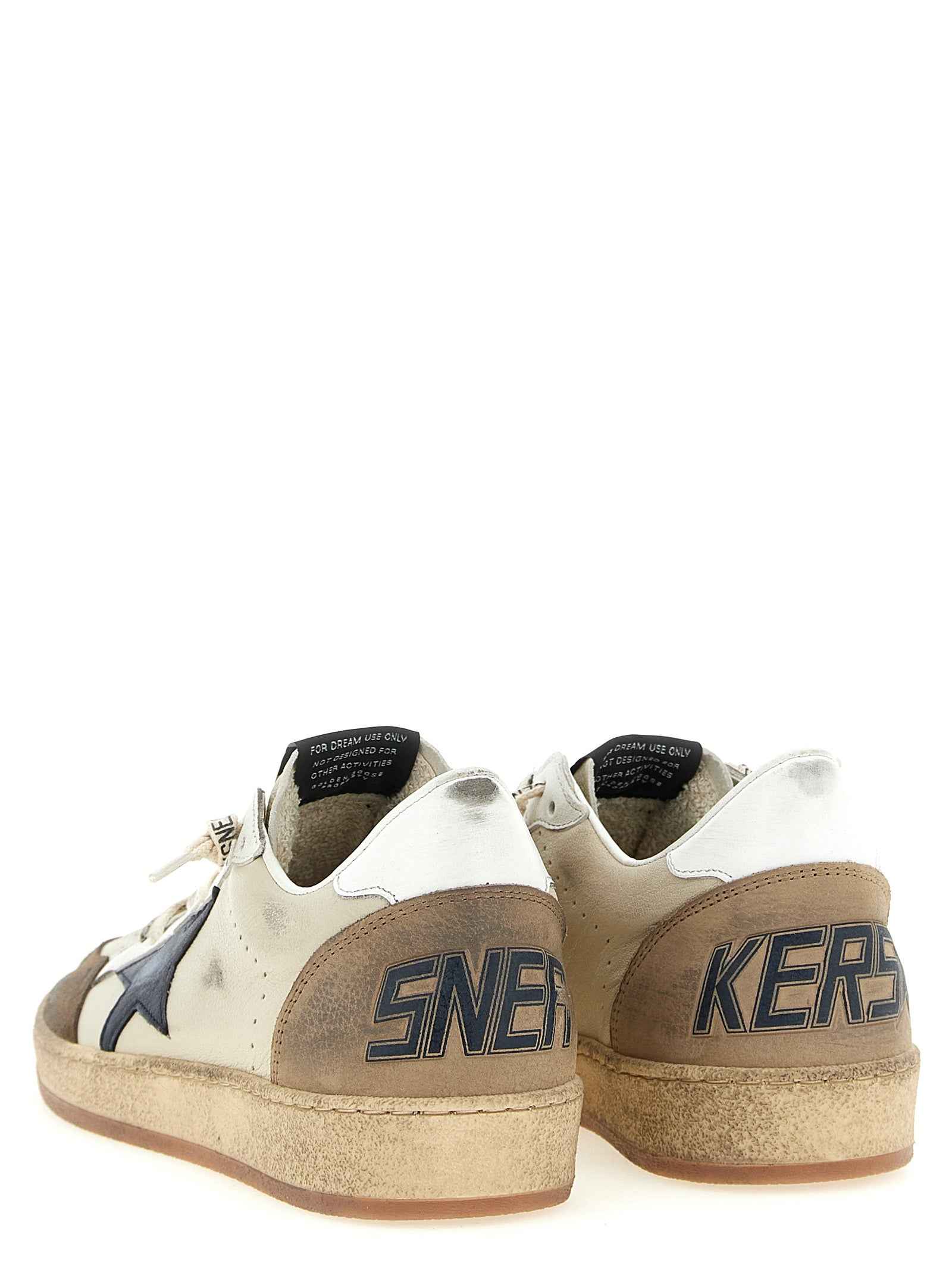 Multicolor Leather Low Top Sneakers