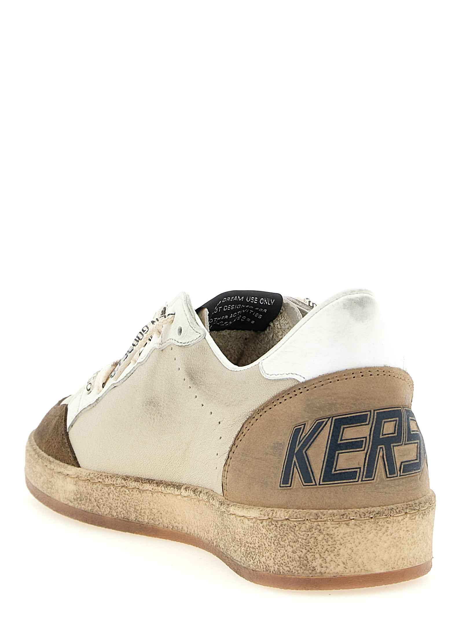 Multicolor Leather Low Top Sneakers