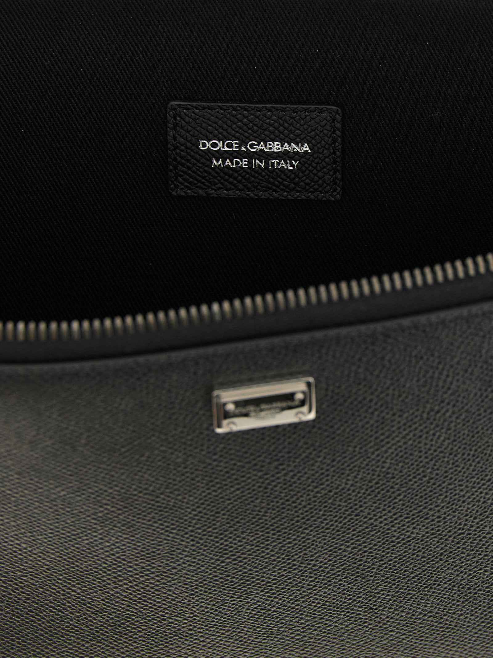 Black Calfskin Clutch Bag