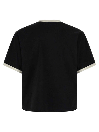 Black Cotton T-Shirt