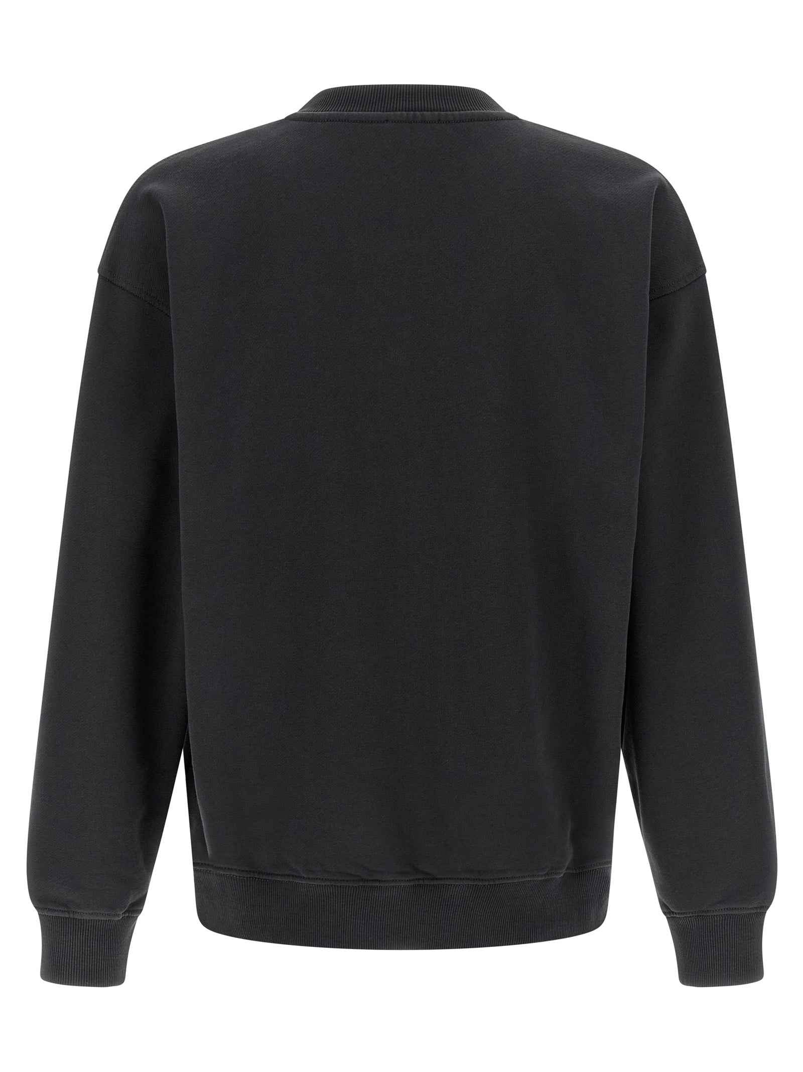 Black Cotton Sweatshirt