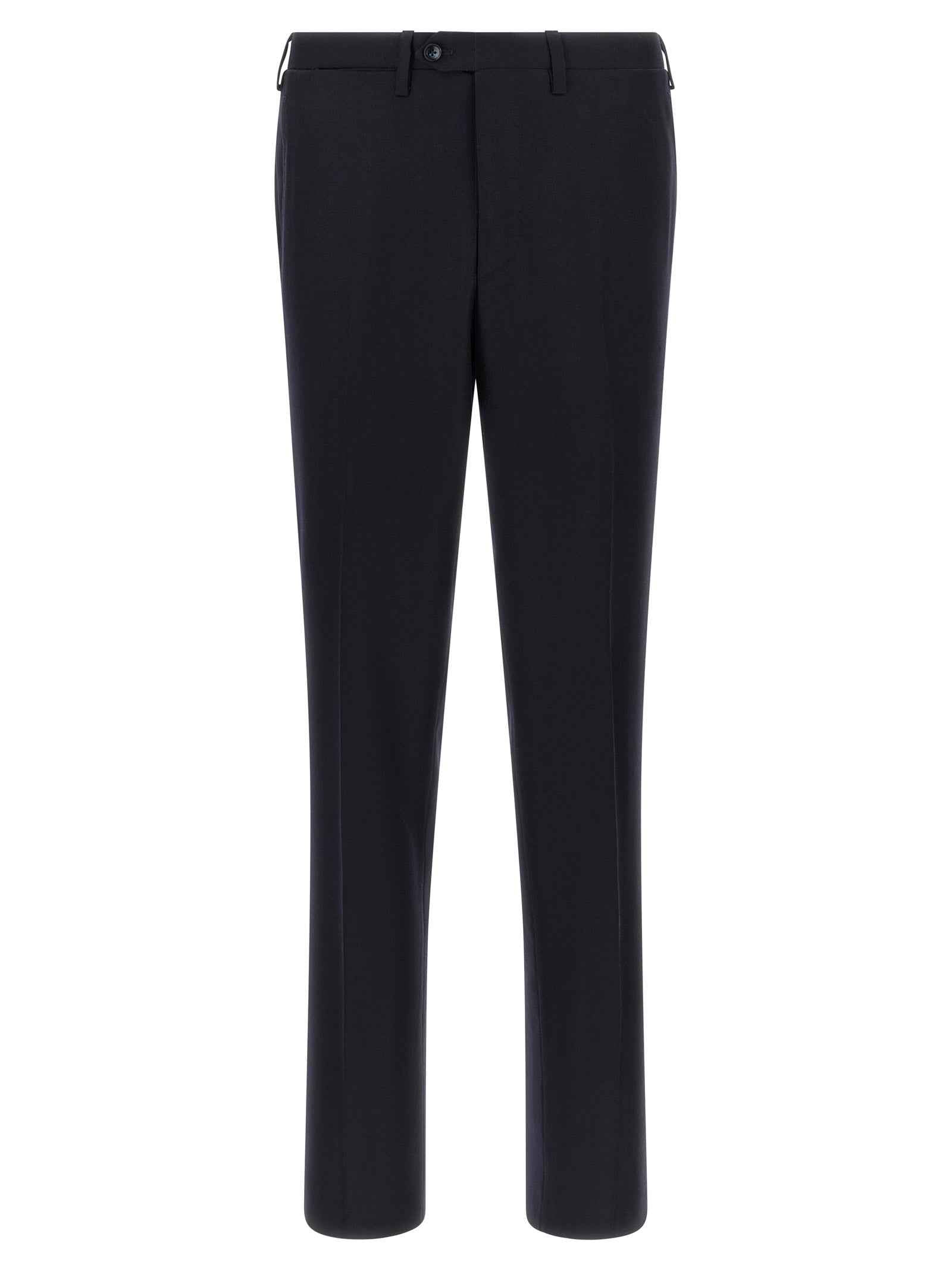Blue Virgin Wool Two-Piece Suit